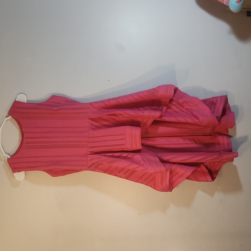 Mocha dress size small pink color